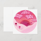 Lollipops and pretty clouds illustration (Front/Back)