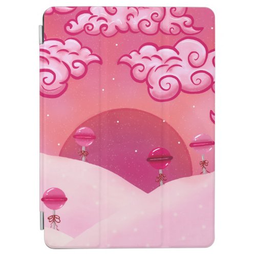 Lollipops and pretty clouds iPad air cover