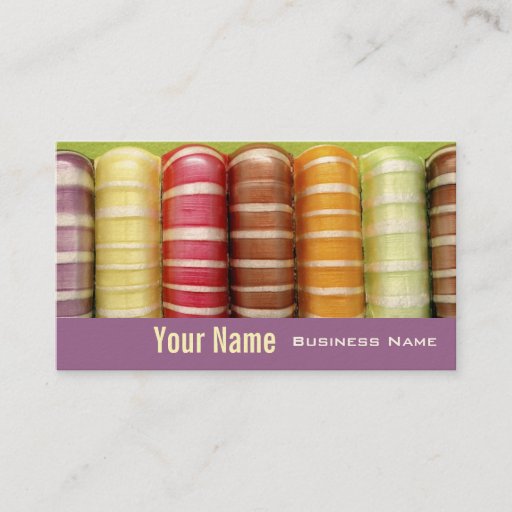 Customizable Lollipops Business Cards