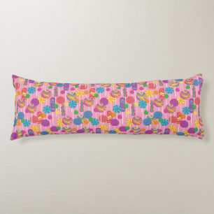 Lollipops Candy Pattern Body Pillow
