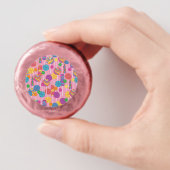 Lollipops Candy Pattern Dipped Oreo Cookie Favors (In Hand)