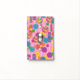 Lollipops Candy Pattern Light Switch Cover