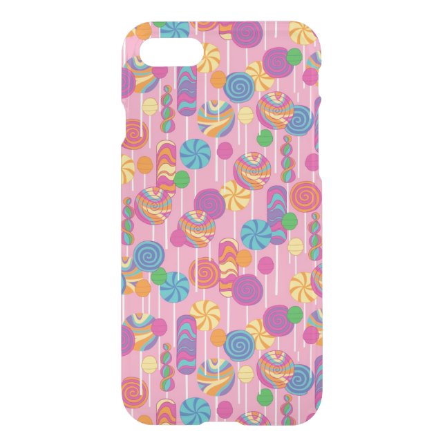 Lollipops Candy Pattern Uncommon iPhone Case (Back)