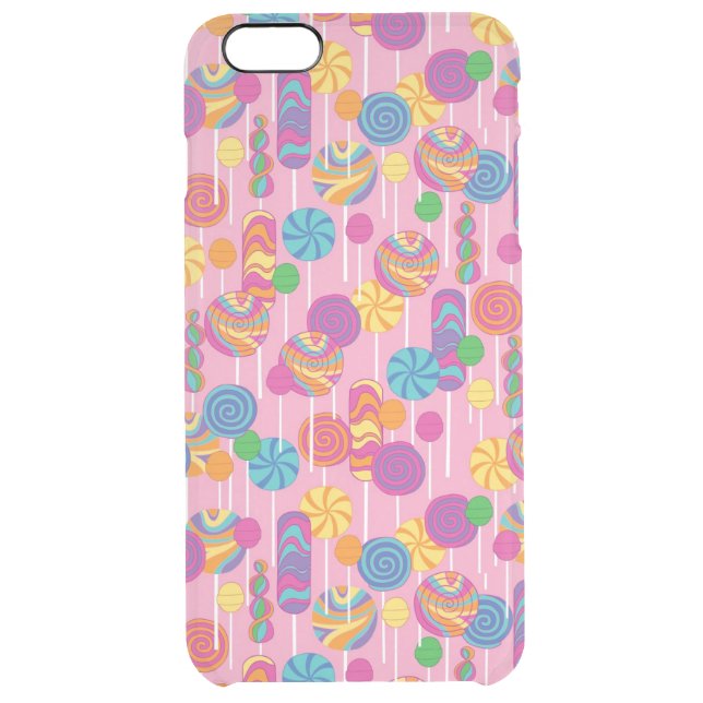 Lollipops Candy Pattern Uncommon iPhone Case (Back)