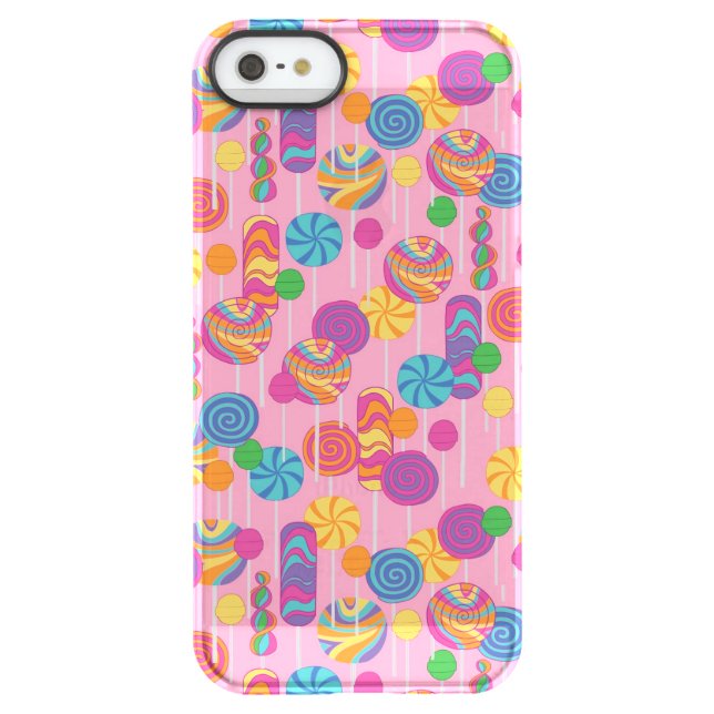 Lollipops Candy Pattern Uncommon iPhone Case (Back)