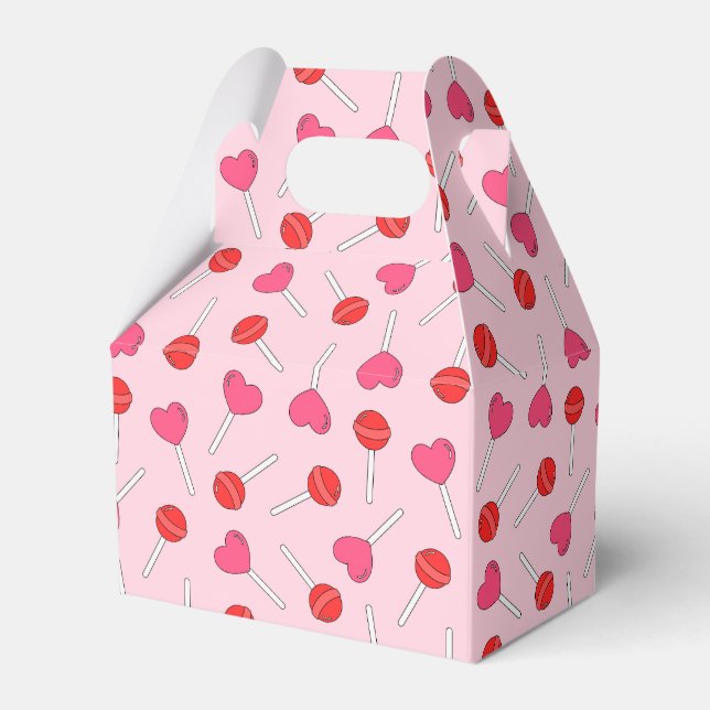 Lollipops Favor Boxes (Front Side)
