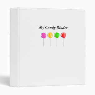 Lollipops, My Candy Binder