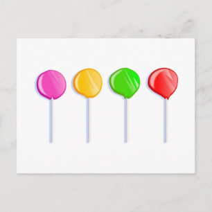 Lollipops Postcard