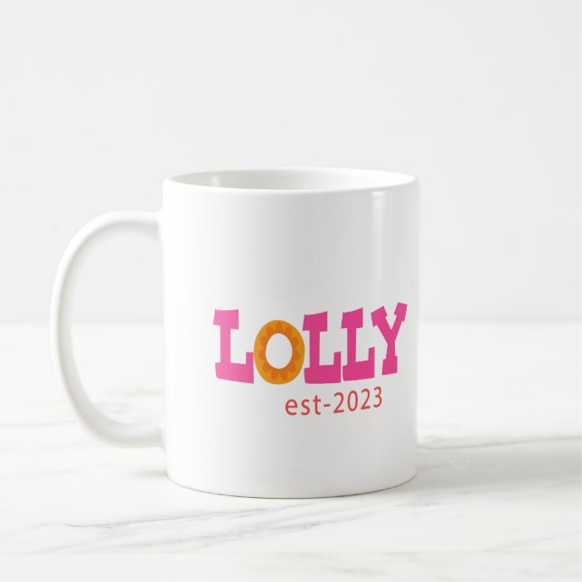 Lolly est 2023 11oz Coffee Mug (Left)