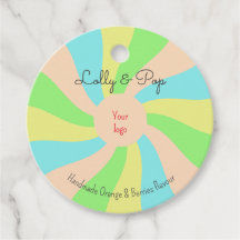 Lolly & Pop whimsical your logo business tag