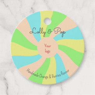 Lolly & Pop whimsical your logo business tag