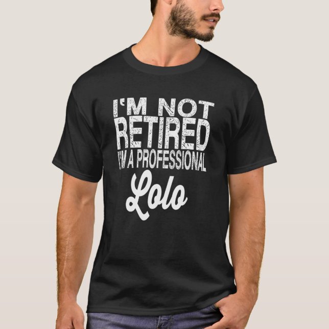 Lolo Filipino Grandpa   Philippines Father's Day 1 T-Shirt (Front)