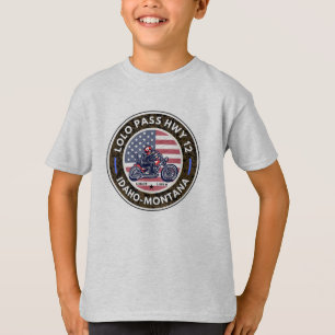 Lolo pass road Oregon motorcycle trip T-Shirt
