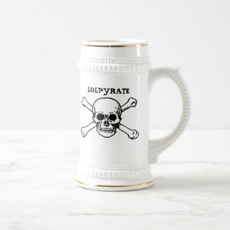 LOLPYRATE Tankard Beer Stein