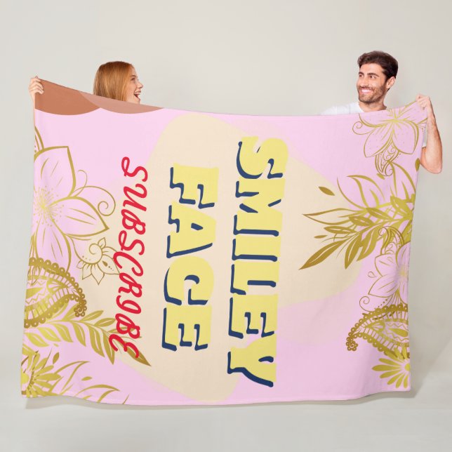 LOLsmileyface throw blanket (In Situ)