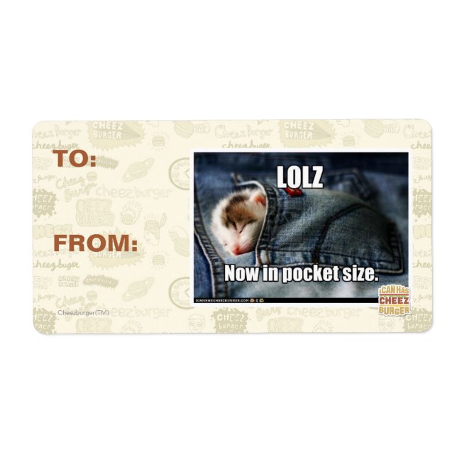 LOLZ Now in Pocket Size Label (Front)