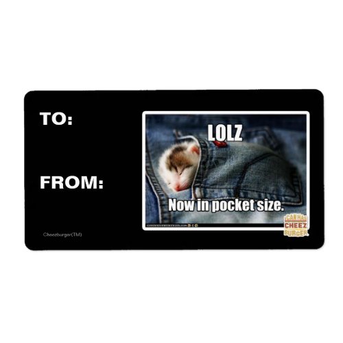 LOLZ Now in Pocket Size Label