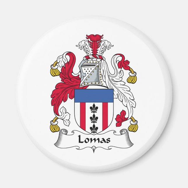 Lomas Family Crest Magnet (Front)
