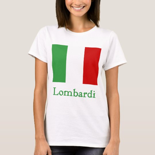 Lombardi Italian Flag T-Shirt