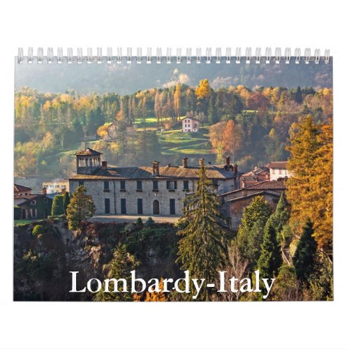 Lombardy_Italy Calendar