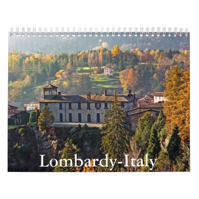 Lombardy-Italy Calendar (Cover)