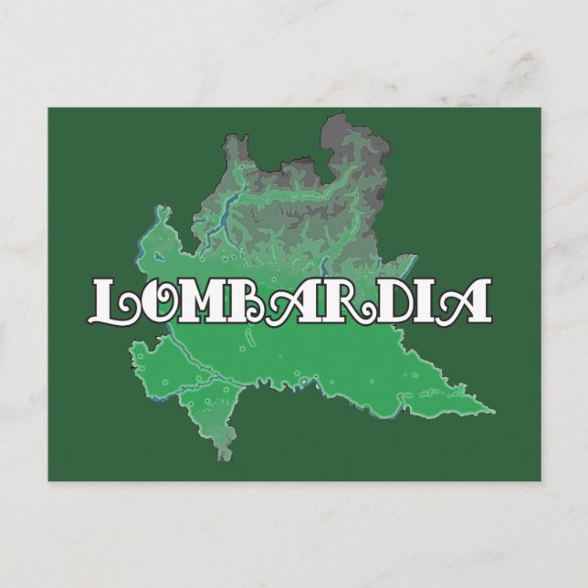 Lombardy Postcard (Front)