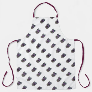 Lombardy watercolor front apron