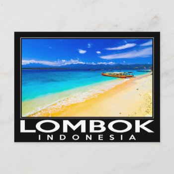 Lombok Indonesia Postcard by MalaysiaGiftsShop at Zazzle