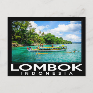 Lombok Indonesia Postcard