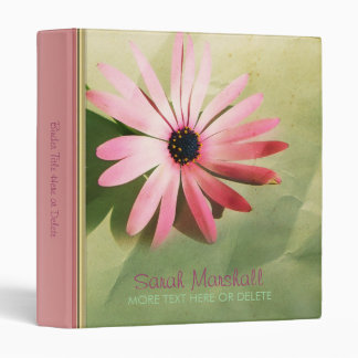 Lomo Grunge Daisy Flower Album Binder
