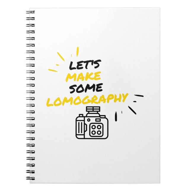 Lomography maker notebook (Front)