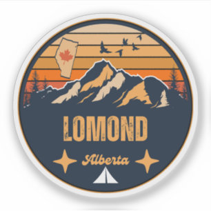 Lomond, Alberta Sticker