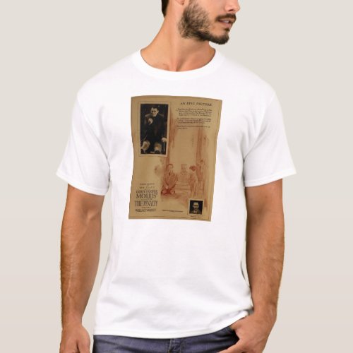 Lon Chaney 1920 silent movie exhibitor ad T_Shirt