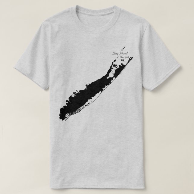 Lond Island New York T-Shirt (Design Front)