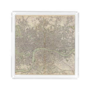 London 1843 acrylic tray