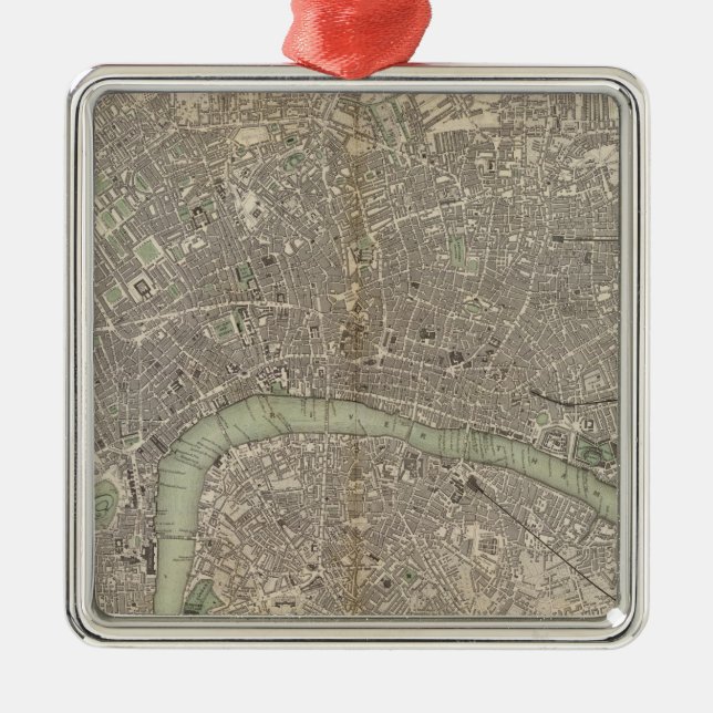London 1843 metal ornament (Front)