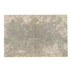 London 1843 placemat