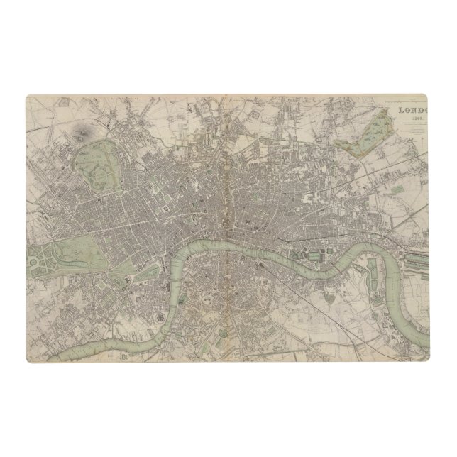 London 1843 placemat (Front)