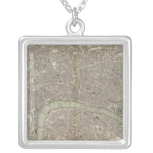 London 1843 silver plated necklace