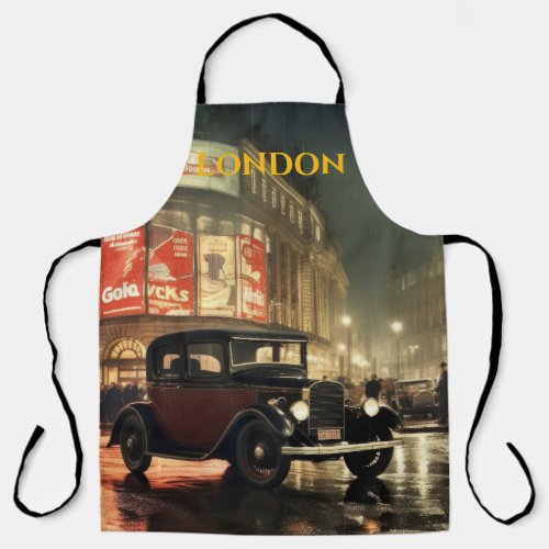 London 1920s apron