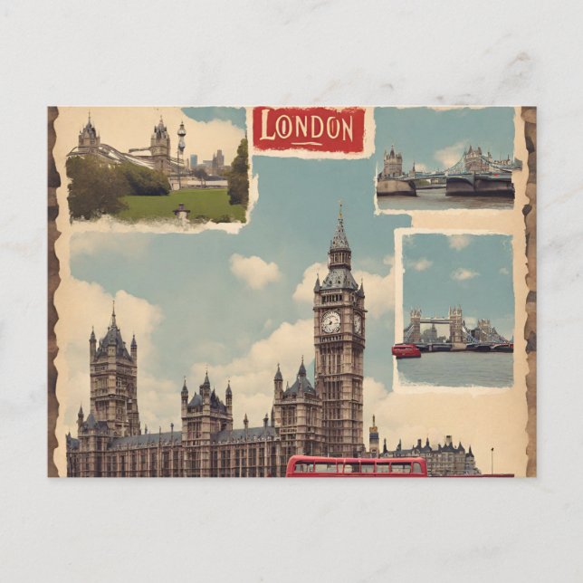 London (3) postcard (Front)