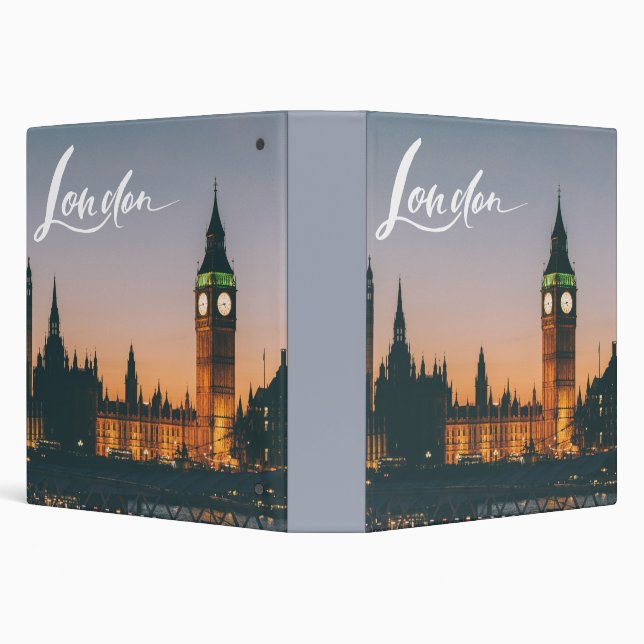 London 3 Ring Binder (Background)
