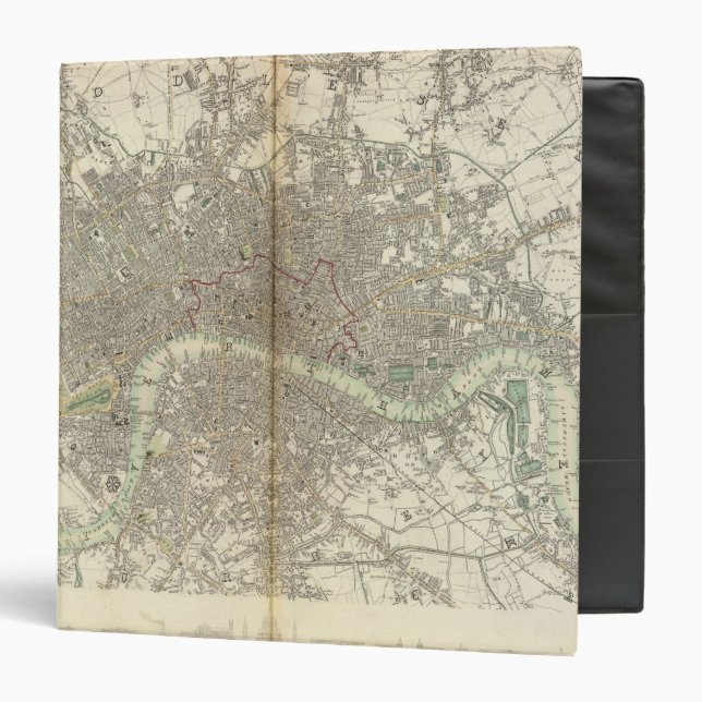 London 3 Ring Binder (Front/Inside)