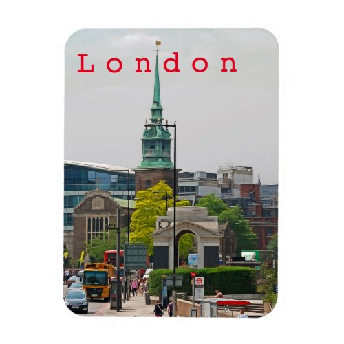 London  6 Flexible Photo Magnet