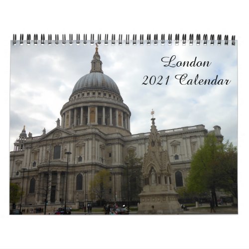 London A 2021 Calendar
