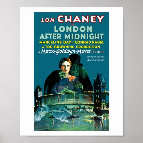London After Midnight 1927 Poster