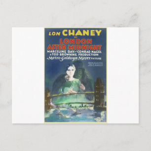 LONDON AFTER MIDNIGHT by Philip J. Riley Postcard