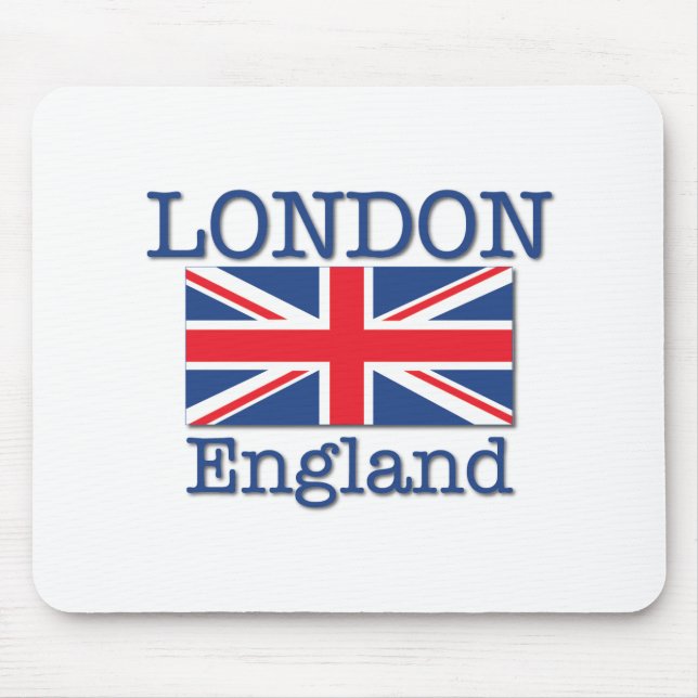 London and Union Jack Mouse Pad (Front)