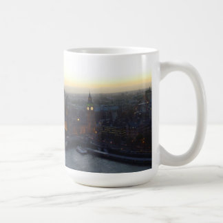 London at dusk coffee mug