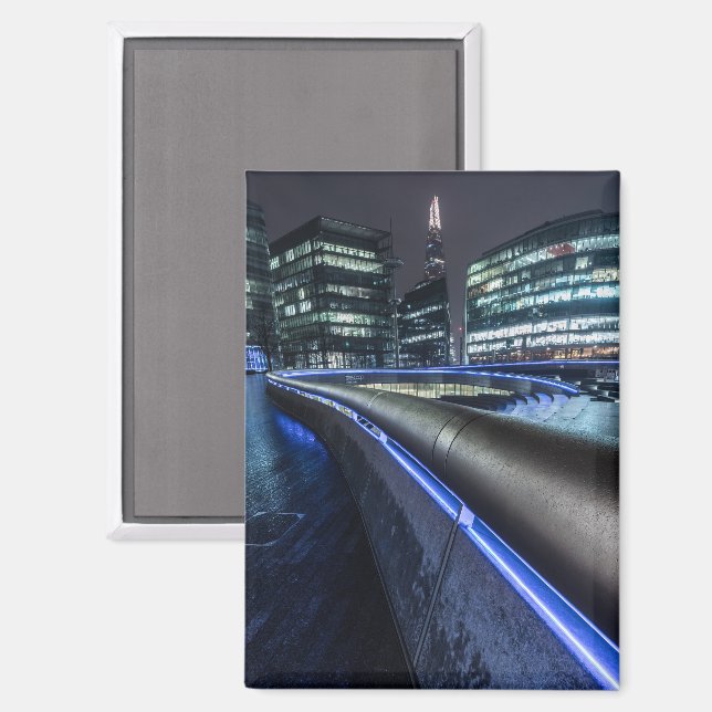 London at Night Magnet (Front/Back)